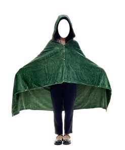 Manta de Anime de Franela con Capucha para Cosplay (Verde,