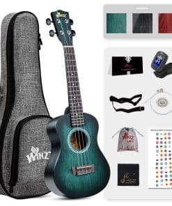 Serie WINZZ HAND RUBBED - Ukulele Concierto Vintage