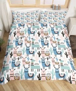 Funda de Edredón Feelyou Niños Niñas Tamaño Individual para