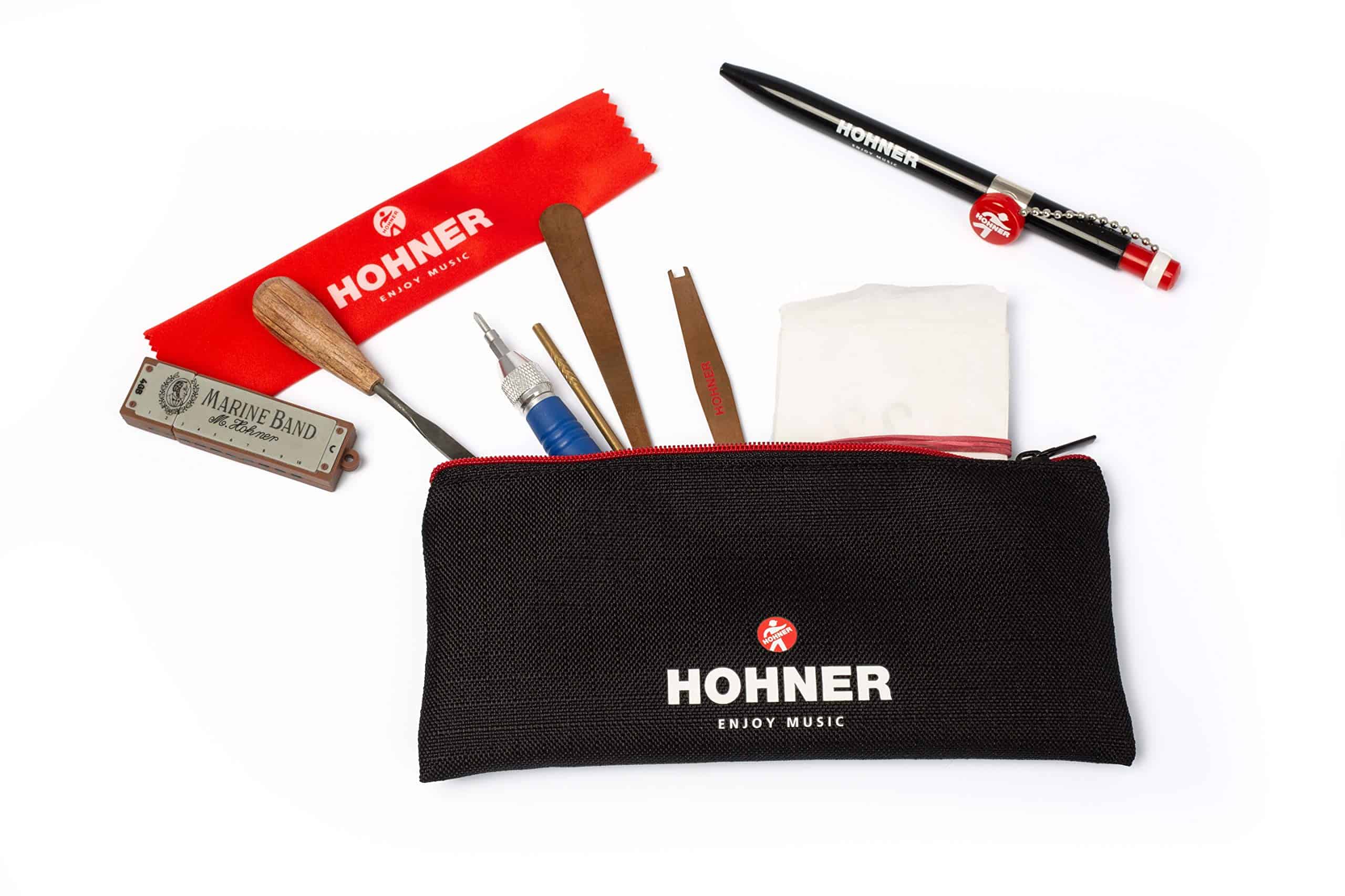 Estuche de Armonica HOHNER MZ20192 FlexCase, Grande - Imagen 7