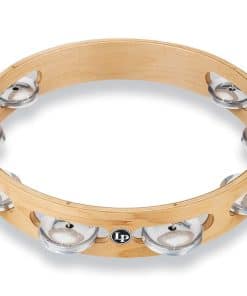 Pandereta de Percusión Latina PRO 10 con un Solo Renglón de