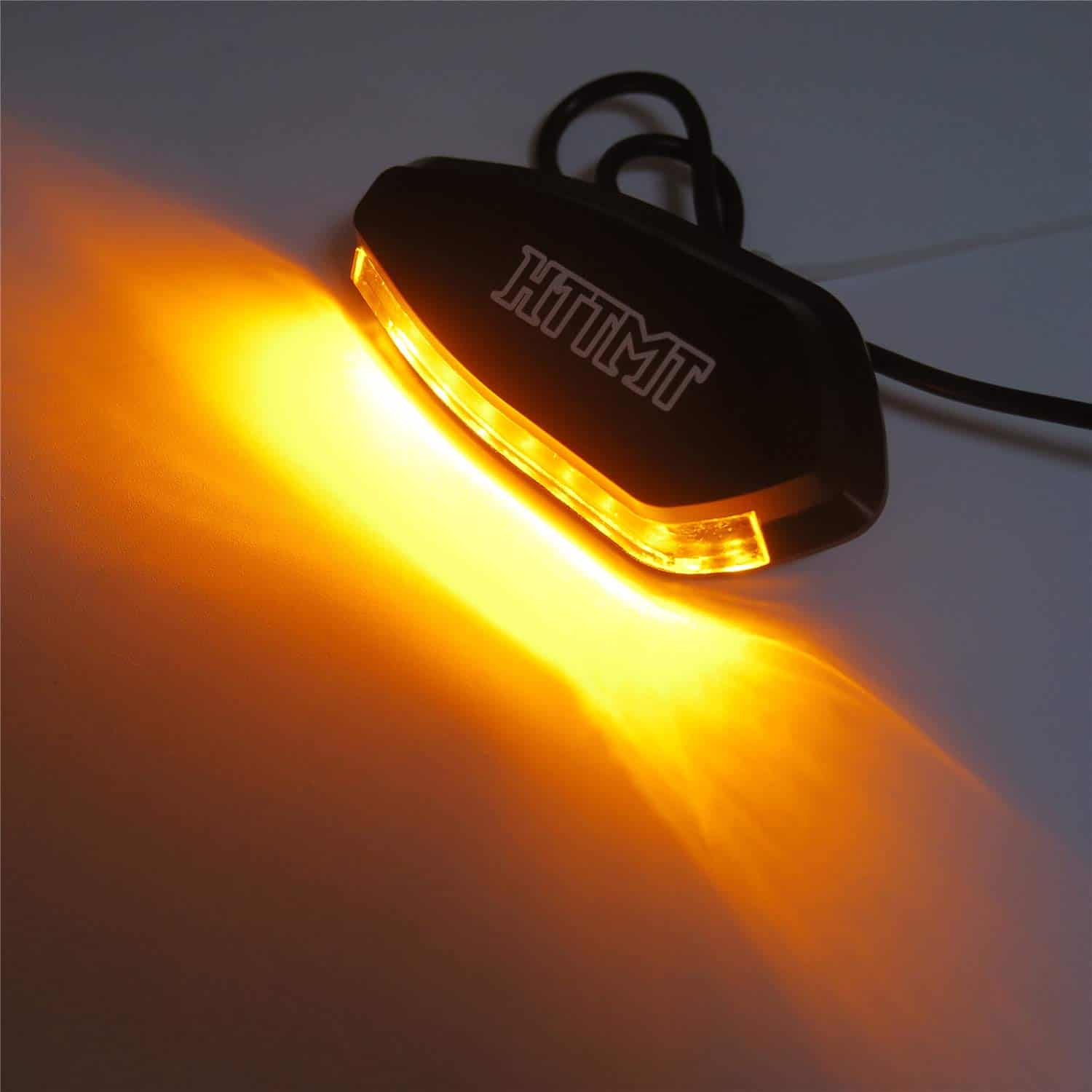 Bloque de Base de Espejo de Luz de Señal LED HTTMT Negro - Imagen 3