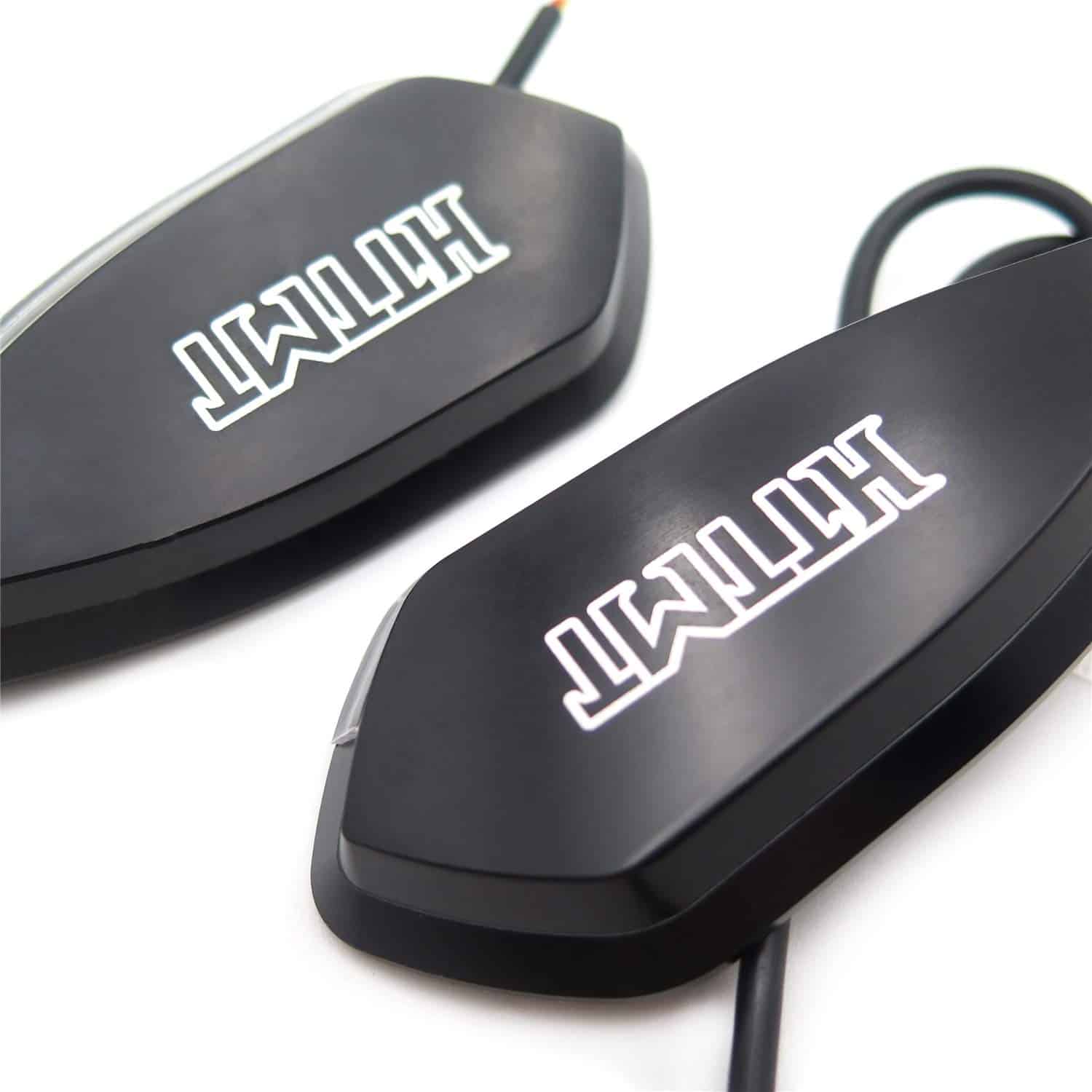 Bloque de Base de Espejo de Luz de Señal LED HTTMT Negro - Imagen 7