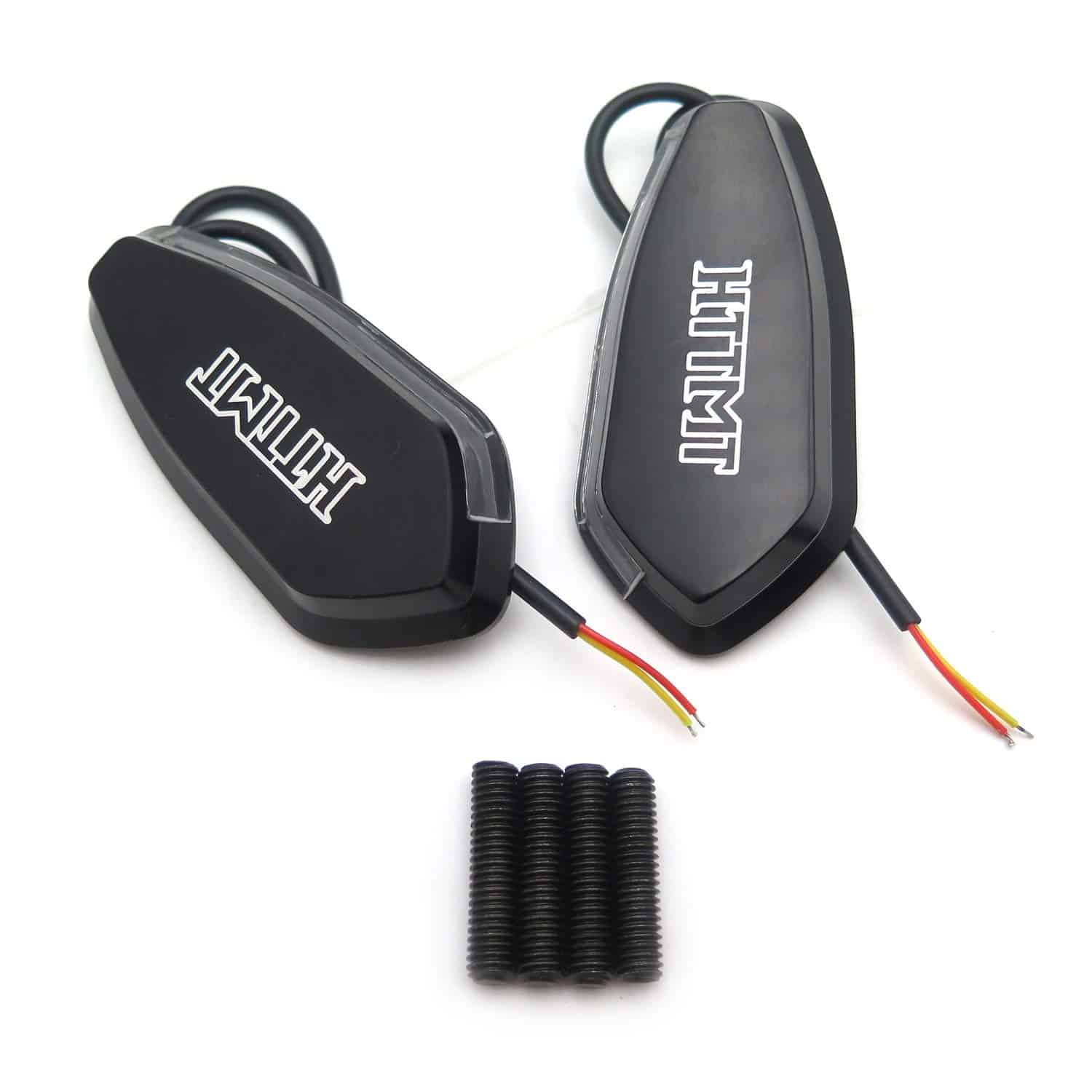 Bloque de Base de Espejo de Luz de Señal LED HTTMT Negro - Imagen 5