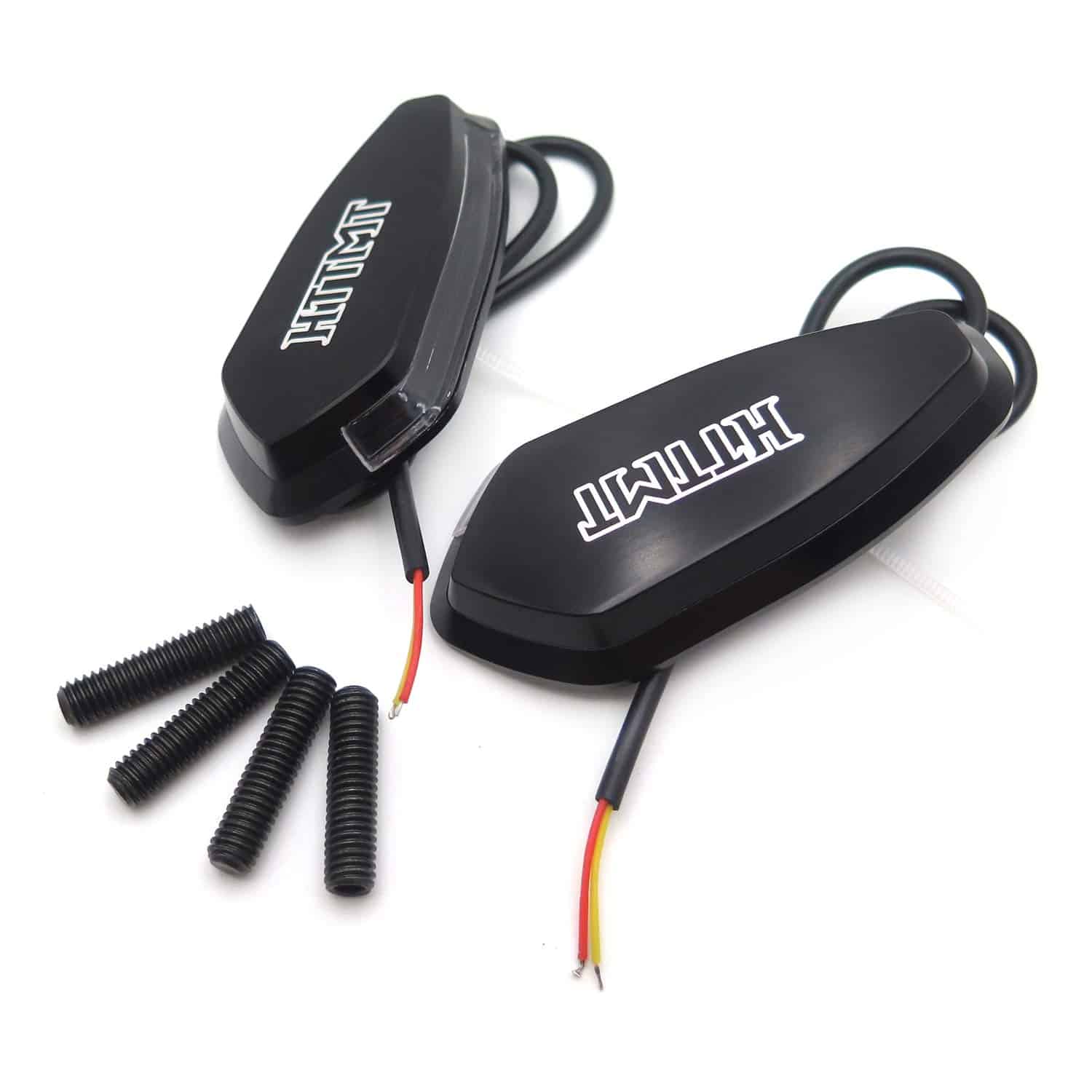 Bloque de Base de Espejo de Luz de Señal LED HTTMT Negro - Imagen 4