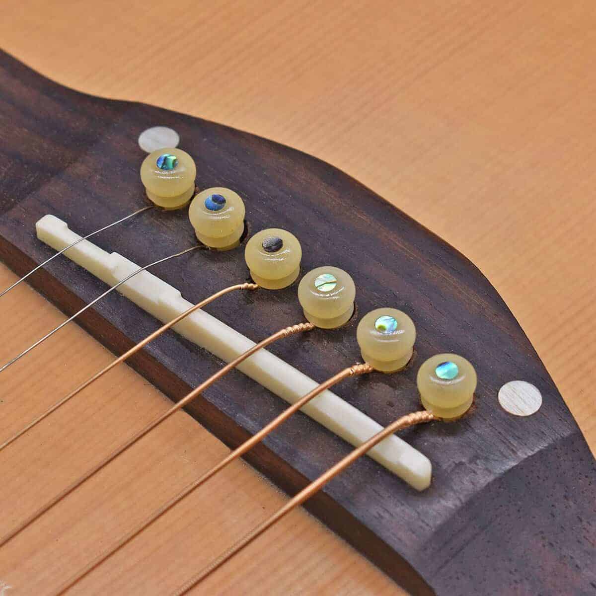Puente de Guitarra Acústica Vencetmat Sin Blanquear, Hecho - Imagen 3
