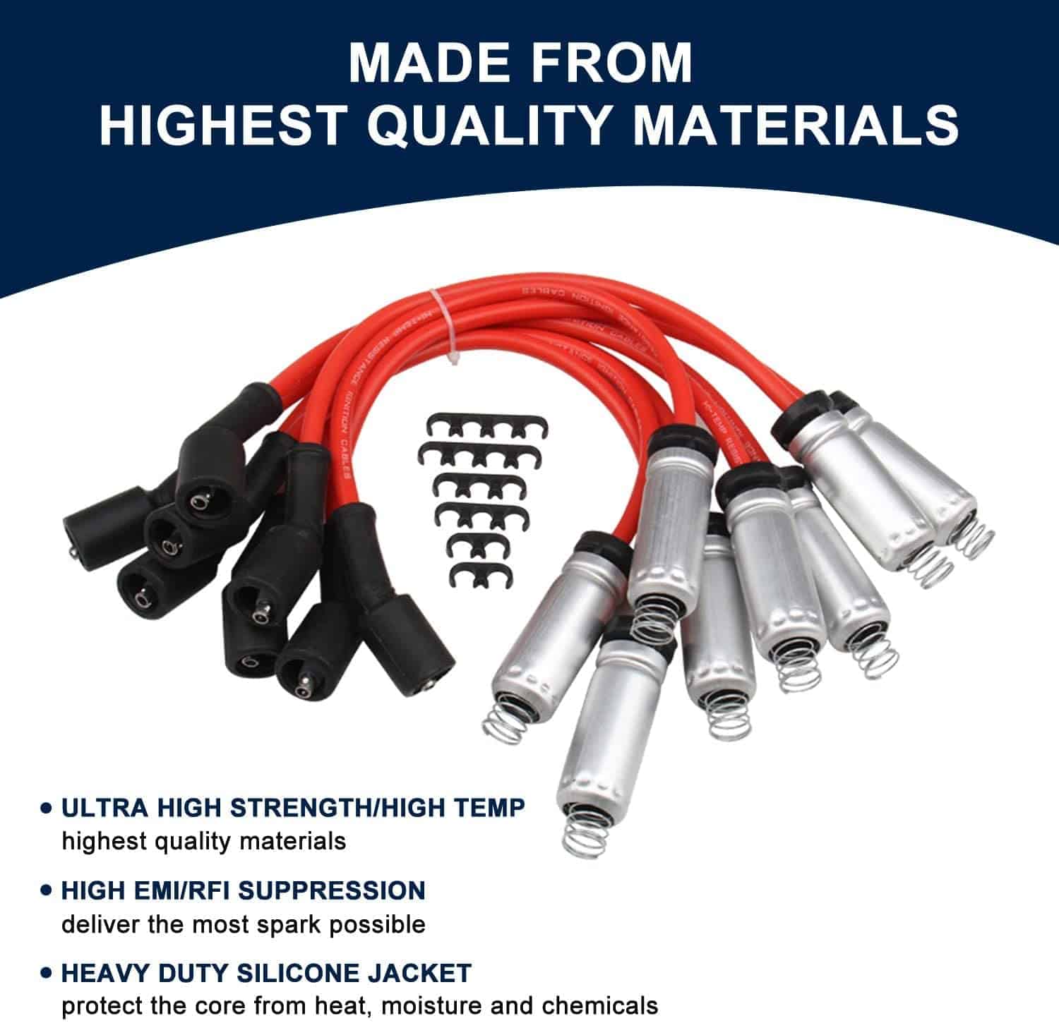 Paquete de 8 bobinas de encendido cuadradas UF271 D581 + 8 - Imagen 6