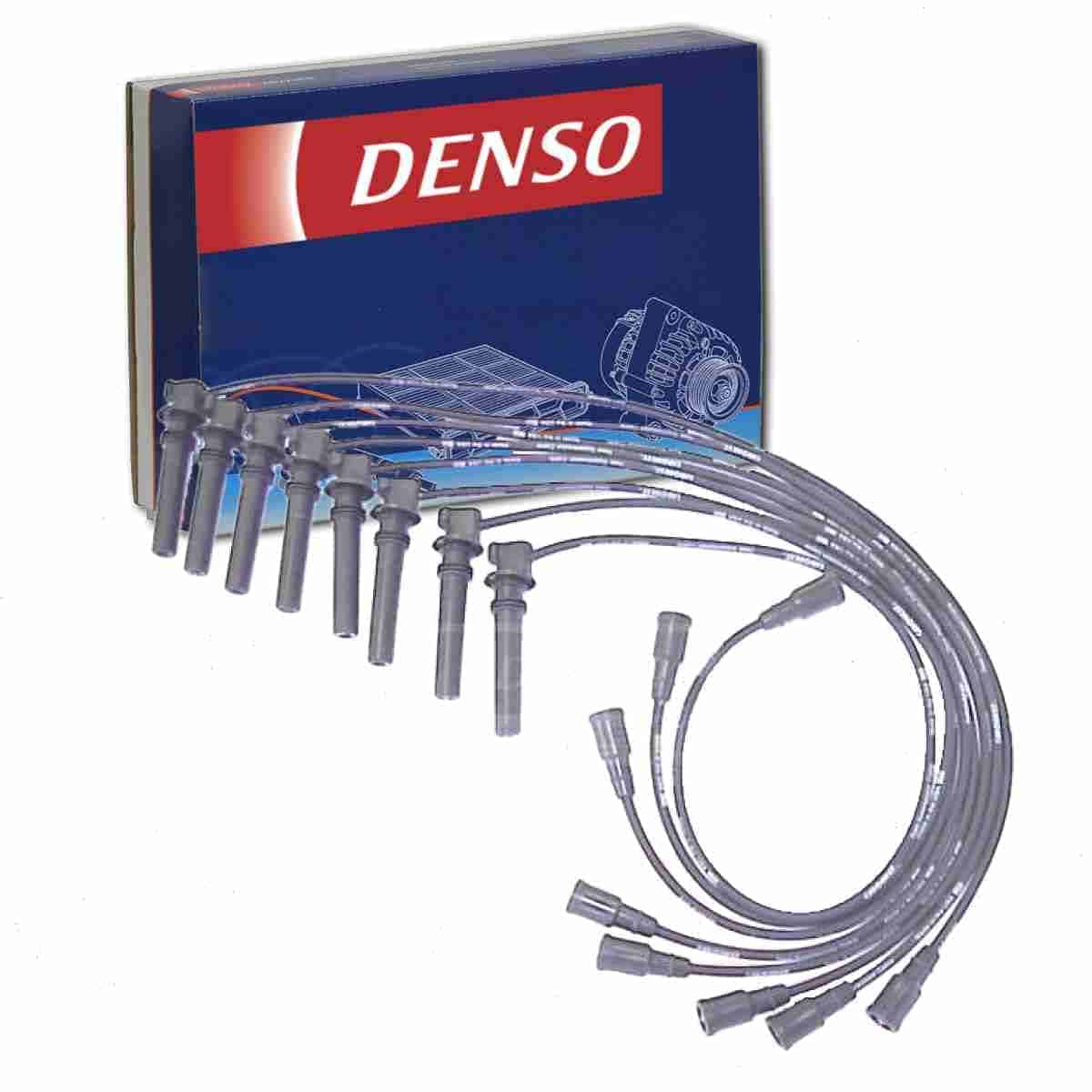 Conjunto de Cables de Bujía DENSO Compatible con Dodge Ram