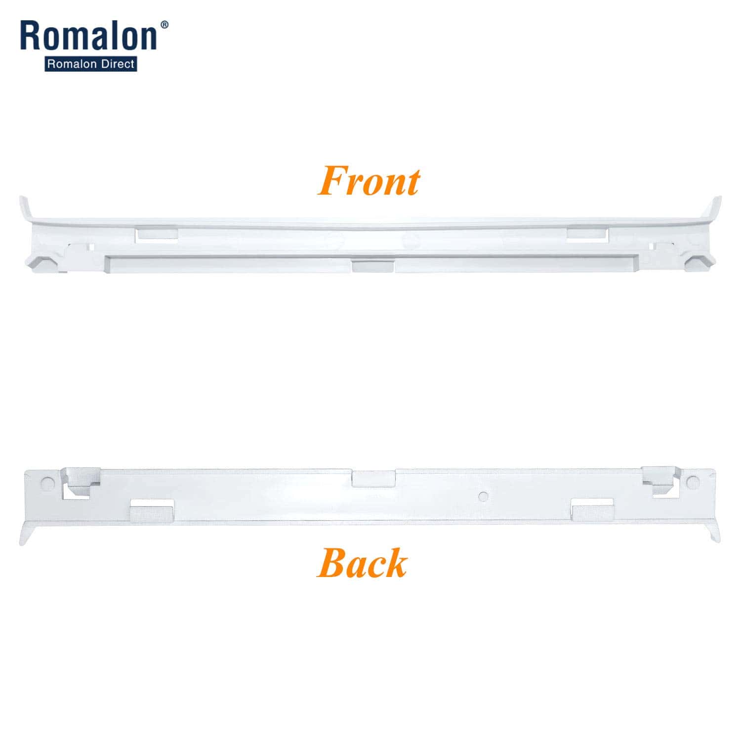 Juego de 2 Rieles Deslizantes para Cajón de Nevera Romalon - Imagen 4