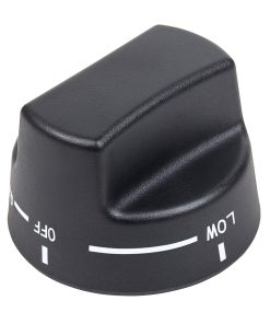 Perilla de quemador superior negro PA010034 de Reyhoar para