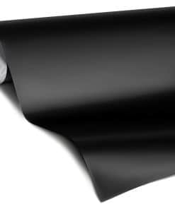 Rollo de Vinilo Negro Mate para Envoltura de Coche con