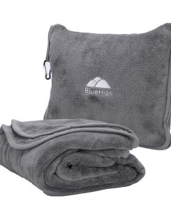 Manta de Viaje Larga Premium Soft BlueHills para Vuelos de