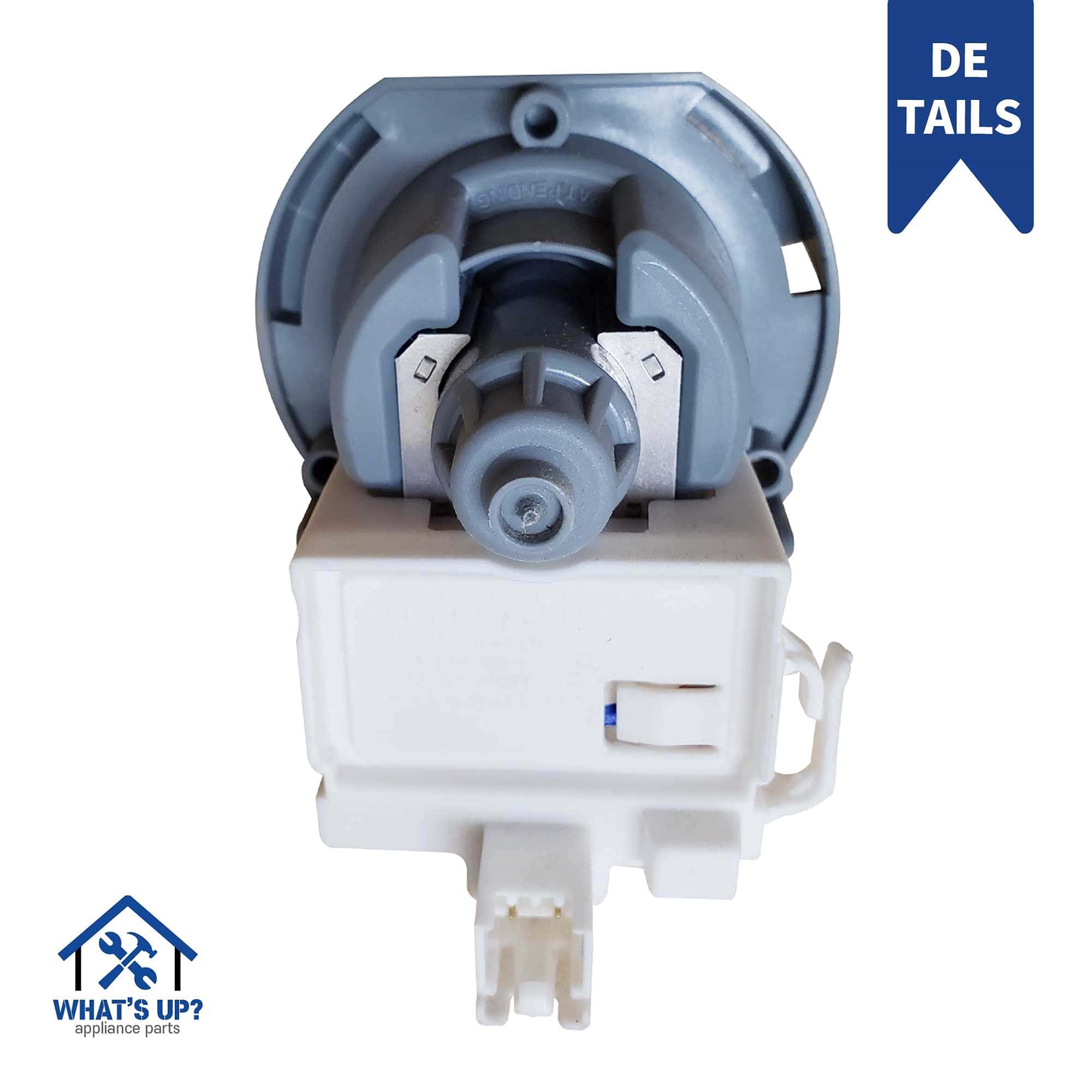 Bomba de drenaje para lavavajillas W10348269 de What's Up? - Imagen 4