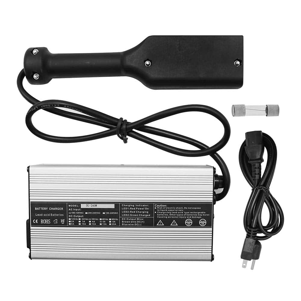 Cargador de batería con enchufe 36 -Negro - Imagen 3