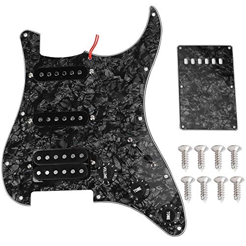 11 Agujeros Prewired Cargado Pickguard, Pickguard de