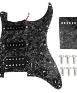 Prewired Guitar Humbucker Pickguard, Protector de Guitarra