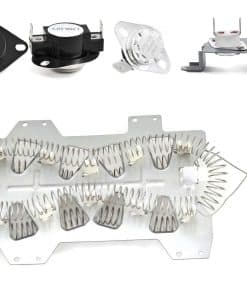 Kit de elementos calefactores para secadora completo -