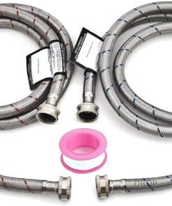 Juego de mangueras de acero inoxidable para lavadora