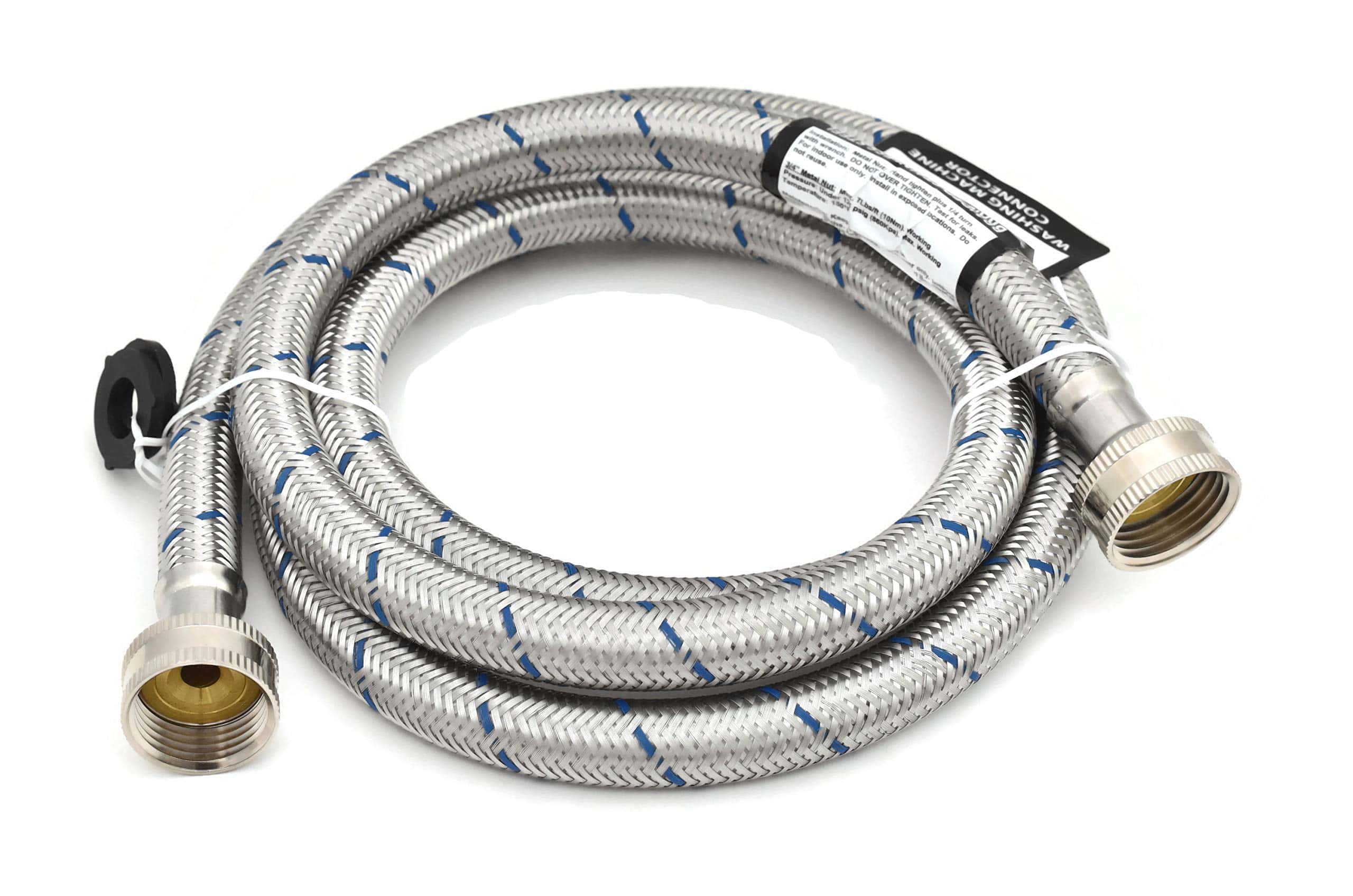 Juego de mangueras de acero inoxidable para lavadora - Imagen 6