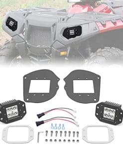 WeiSen 2x 24W Faros LED de Conducción Off-Road y Luz