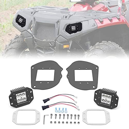 WeiSen 2x 24W Faros LED de Conducción Off-Road y Luz