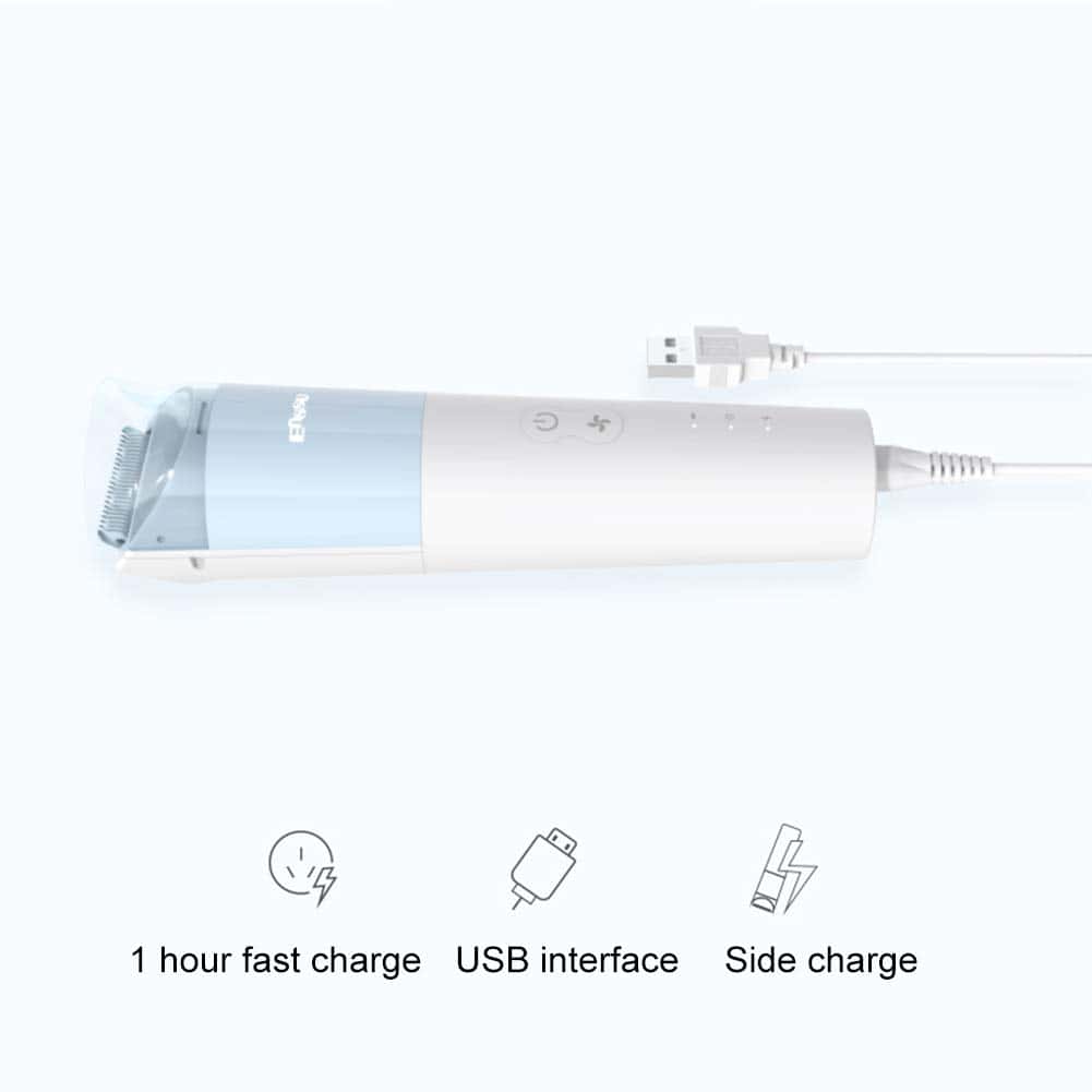 Cortadora de Cabello ENSSU para Niños con Aspiradora, - Imagen 5