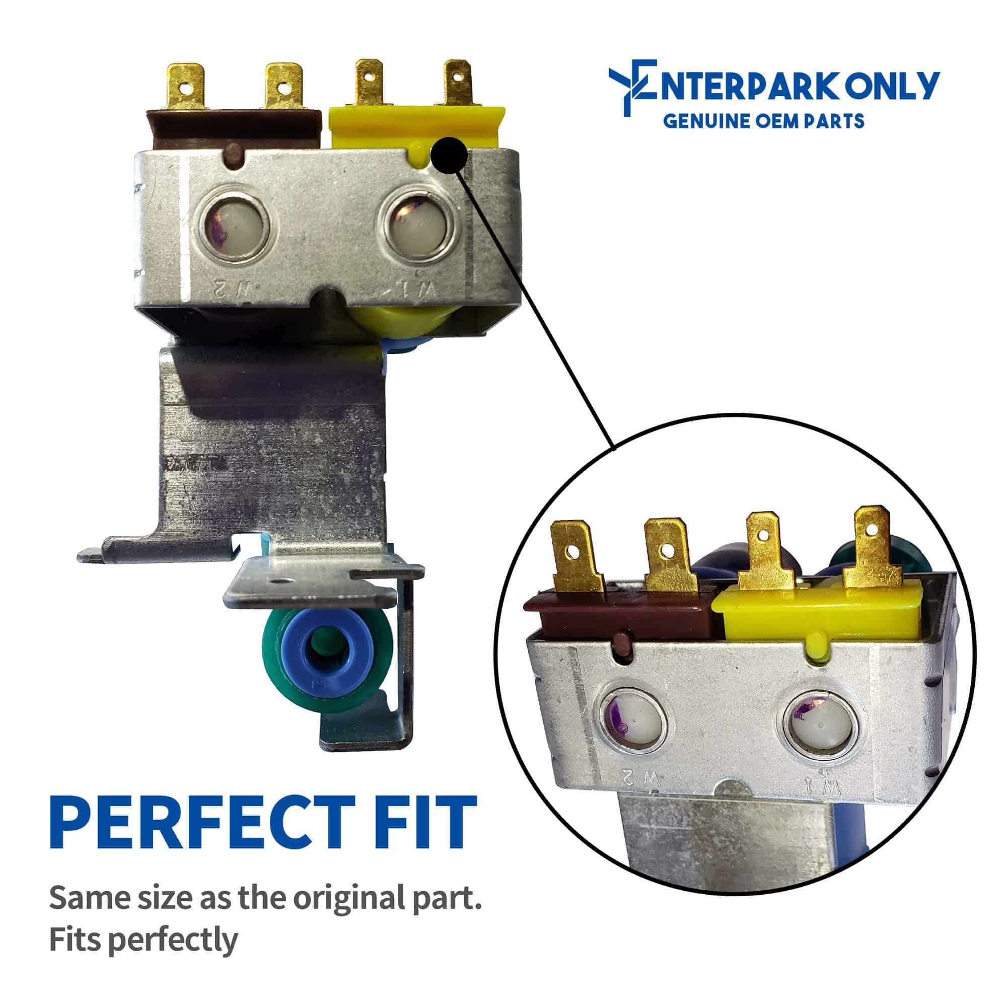 Válvula Dual de Agua para Refrigerador Enterpark New - Imagen 5