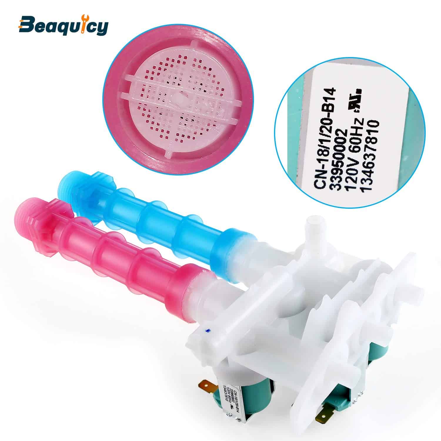 Válvula de Entrada de Agua para Lavadora OEM 134637810 por - Imagen 7