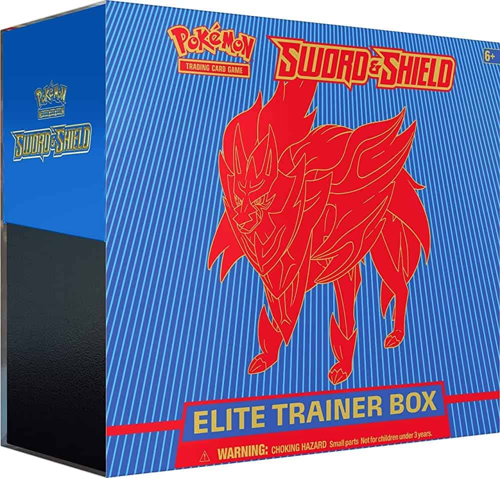 Pokemon TCG: Sword & Shield Elite Trainer Box - Zamazenta |