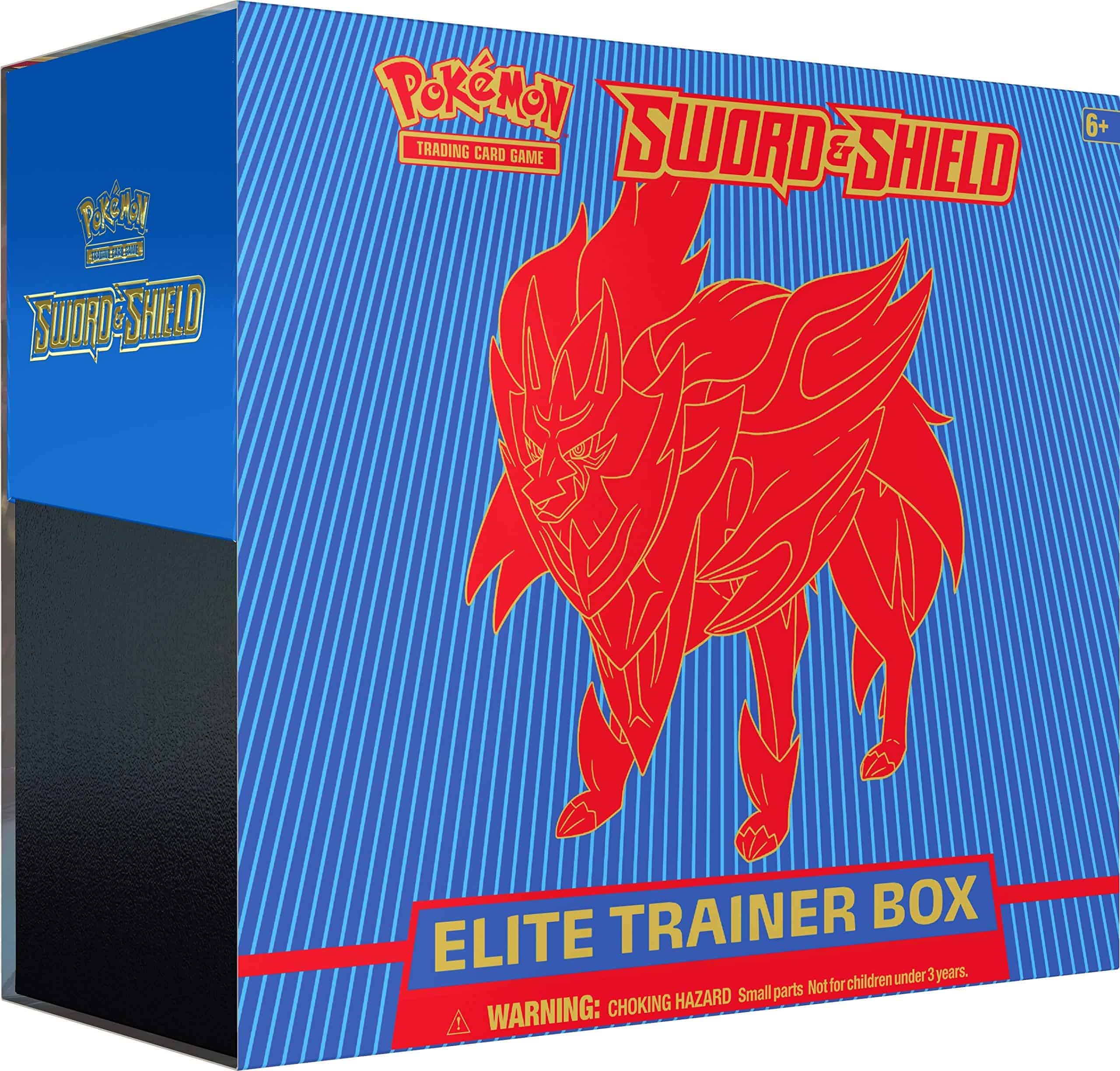 Pokemon TCG: Sword & Shield Elite Trainer Box - Zamazenta | - Imagen 3