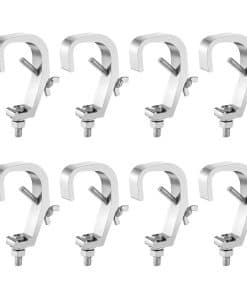 Abrazadera de Truss para Luces de Escenario, 8PCS WorldLite