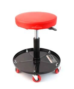 Ruedamann Ajustable 15"-19.5" H Pneumático Garaje,Hasta 300