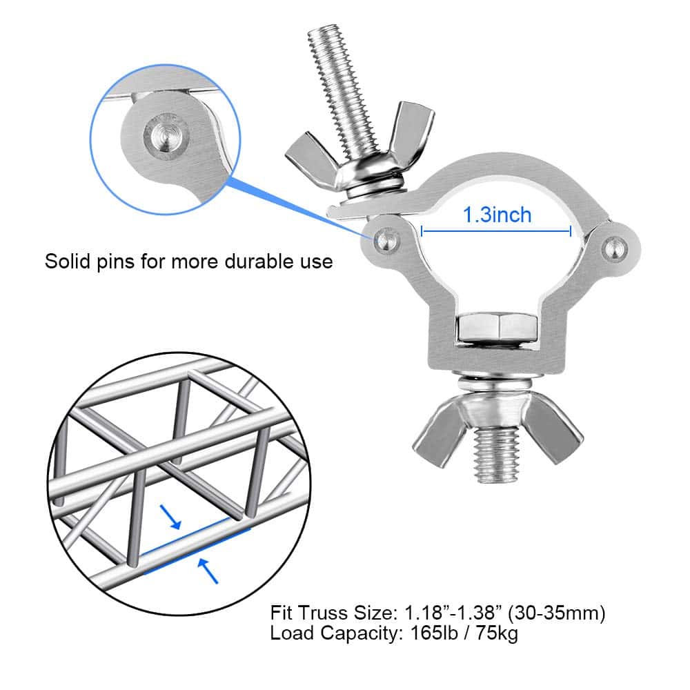 10PCS Abrazaderas de Truss de Tamaño Pequeño Eyeshot - Imagen 3