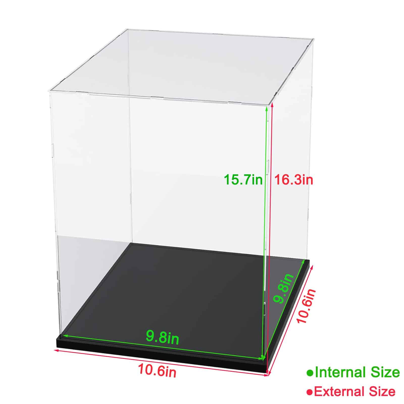 Estuche de exhibición de acrílico -Negro - Imagen 3