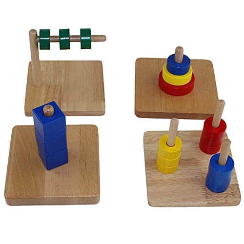 Juguetes Montessori para Bebés Materiales para Niños