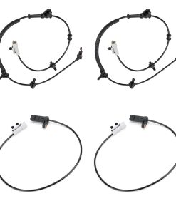 1Set Sensores de Velocidad de Rueda ABS Delantero Trasero