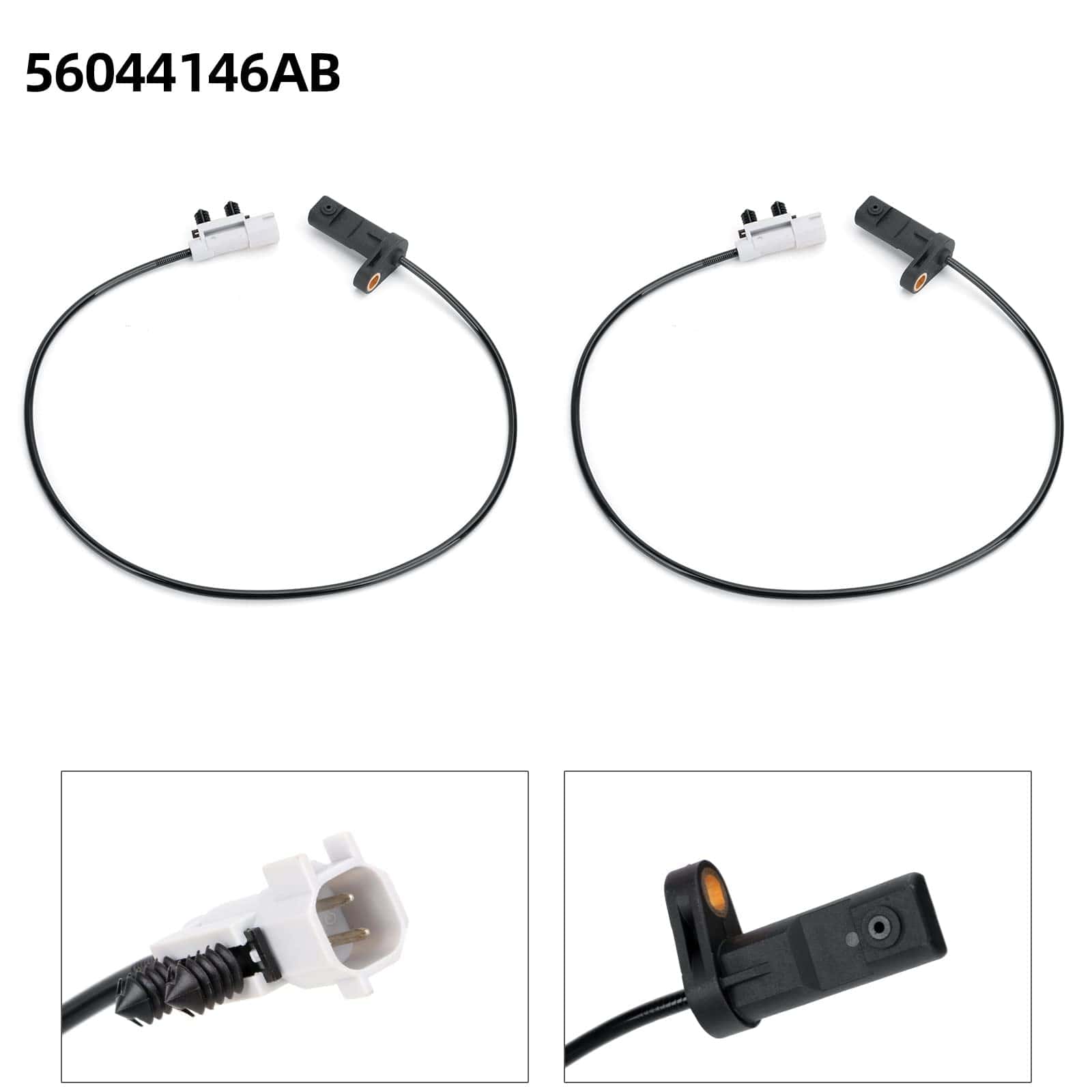 1Set Sensores de Velocidad de Rueda ABS Delantero Trasero - Imagen 7