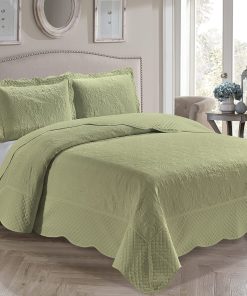 Juego de Cubrecamas de 3 Piezas, Tamaño Extra Grande,