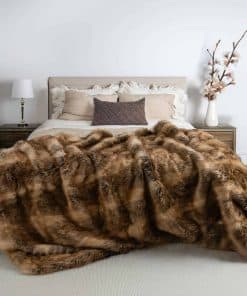 Manta de Lujo de Piel Sintética Best Home Fashion - 58" An