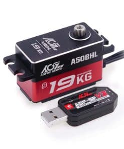 Servo digital de bajo perfil de alta torsión AGFRC 19KG