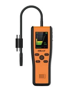 Detector de fugas de refrigerante Elitech, Sensores