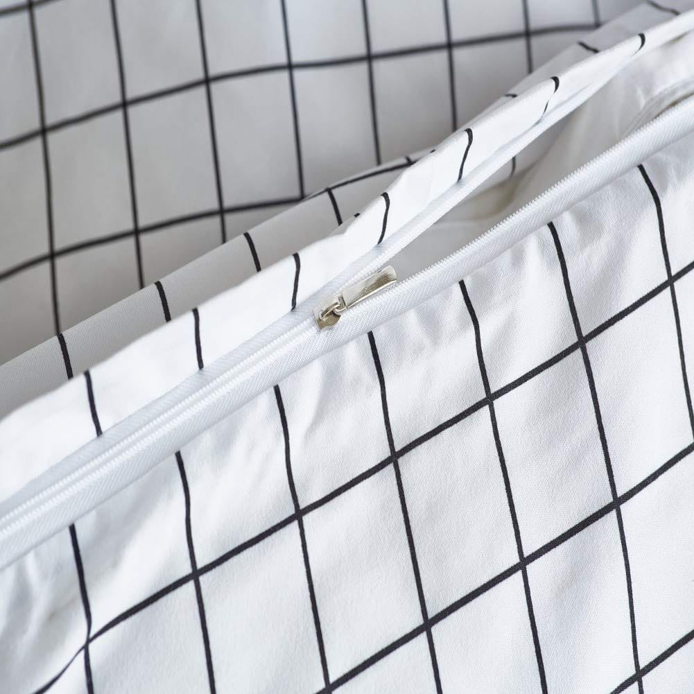 Juego de Funda nórdica Buffalo Checker de Cuadros Blancos - Imagen 3