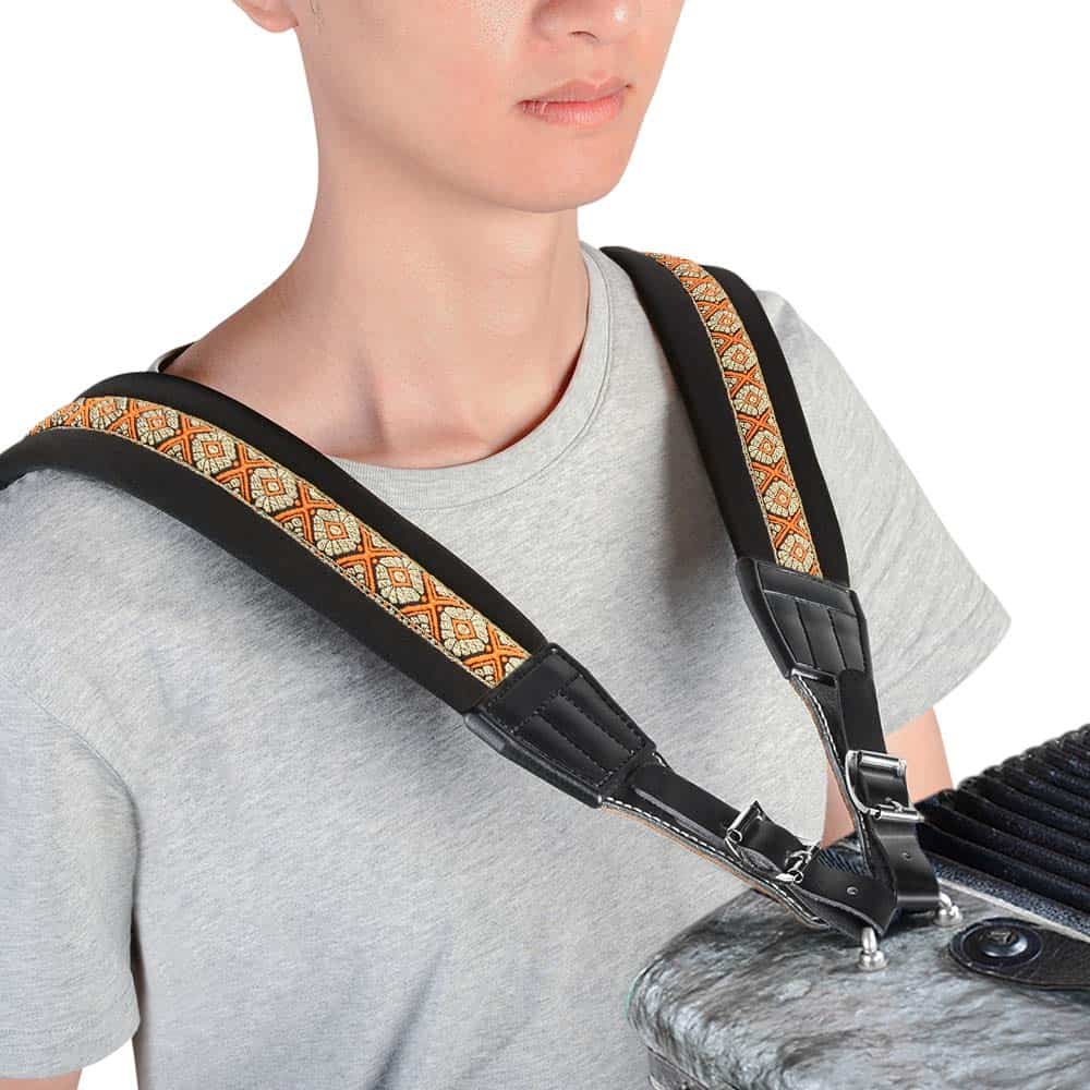 Correas de acordeón, Correa de hombro ajustable acolchada - Imagen 7