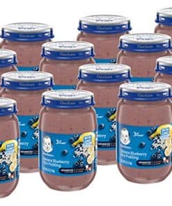 Purés Gerber 3rd Foods de Plátano, Arándano y Arroz, 6 Oz