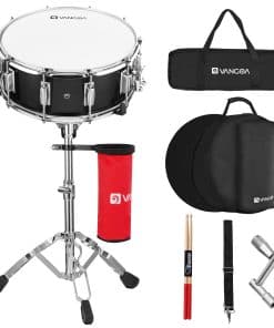 Set de Tambor Vangoa para Principiantes Estudiante Banda de