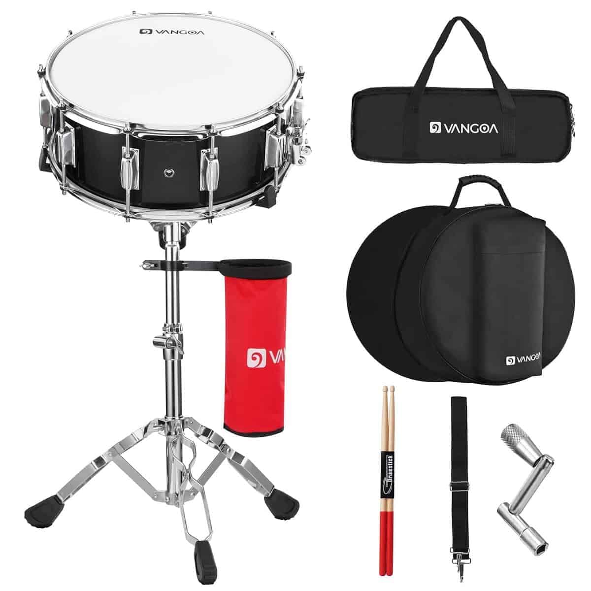 Set de Tambor Vangoa para Principiantes Estudiante Banda de