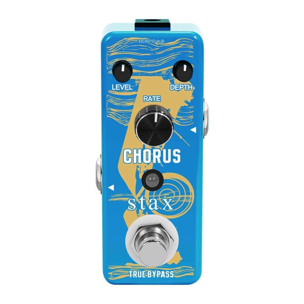 Pedal de Coro Stax, Efecto de Guitarra Analógico Puro