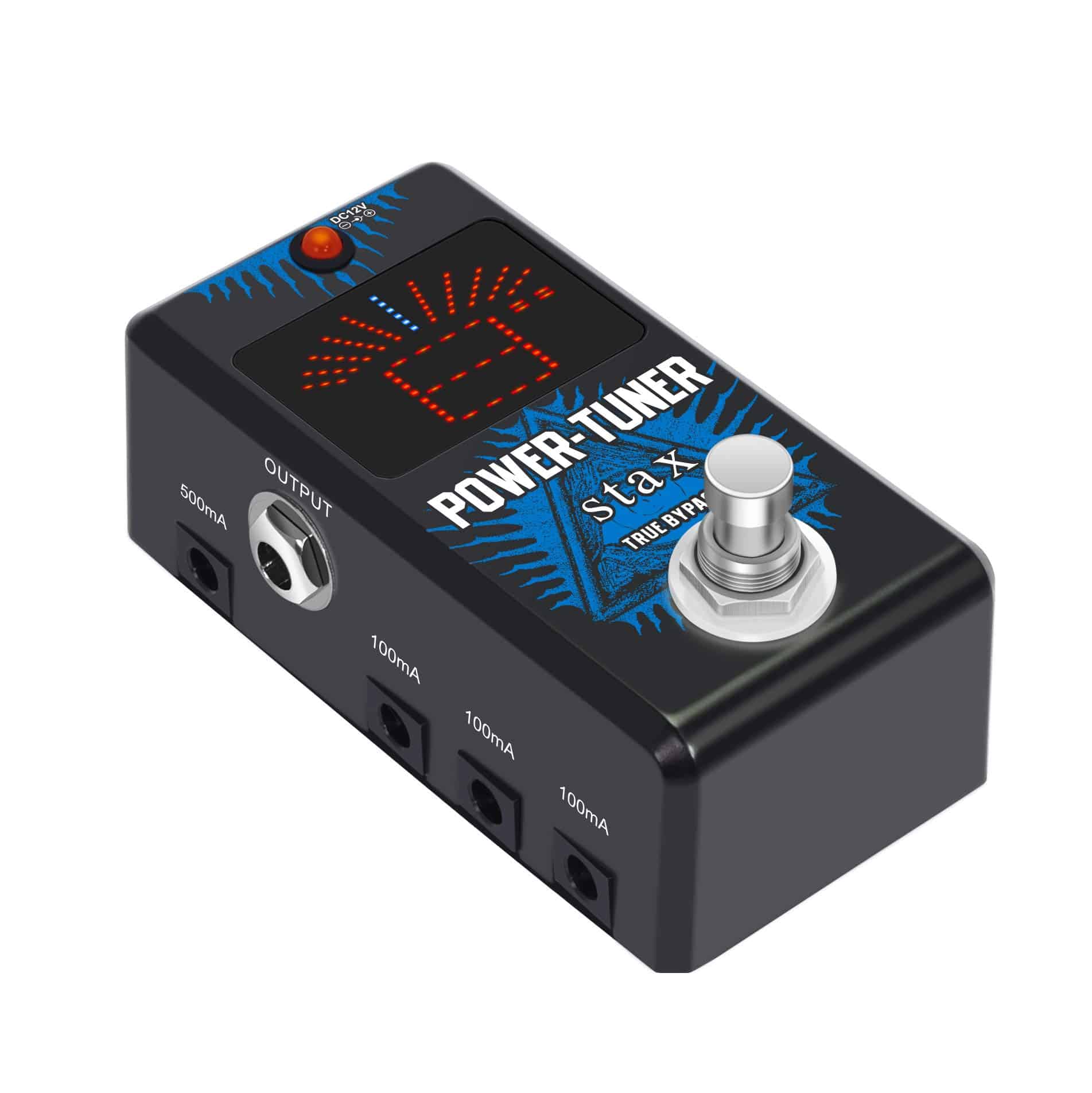 Pedal de Afinador de Guitarra Stax Power 8 Salidas