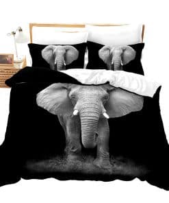 Set de Funda Nórdica de Elefante Tamaño King, Animal