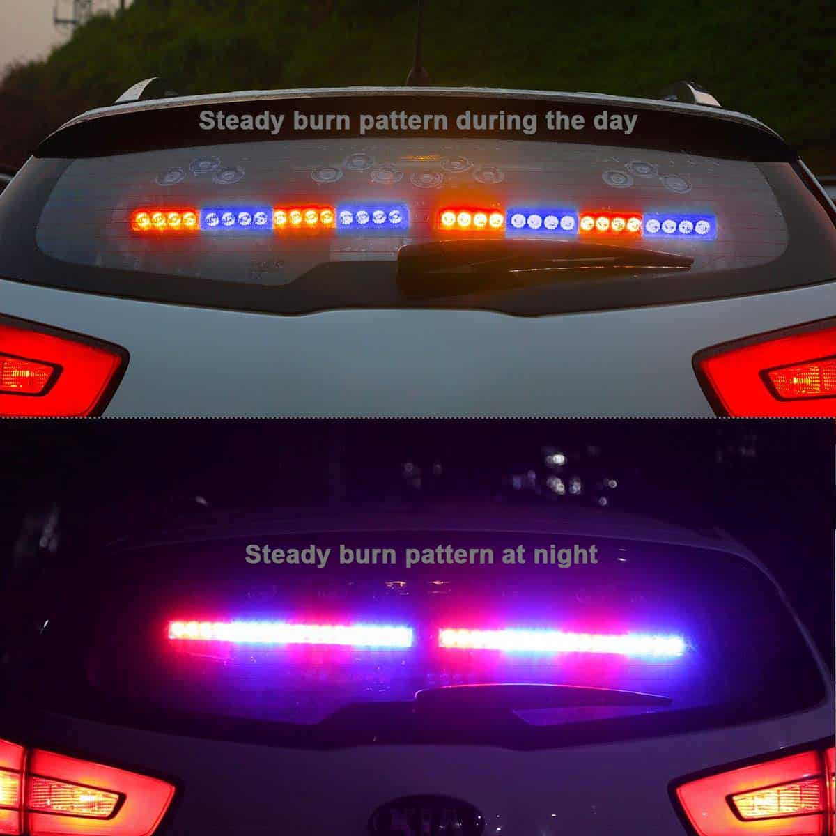 WOWTOU Barra de Luces Estroboscópicas de Emergencia LED - Imagen 3